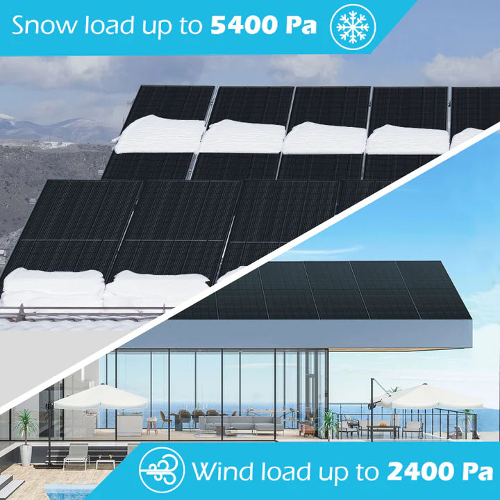 SunGoldPower 415W Mono Black Solar Panel