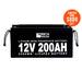 Rich Solar 12V 200Ah LiFePO4 Lithium Iron Phosphate Battery Front Sale