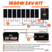 Rich Solar 1600W Solar Kit Diagram