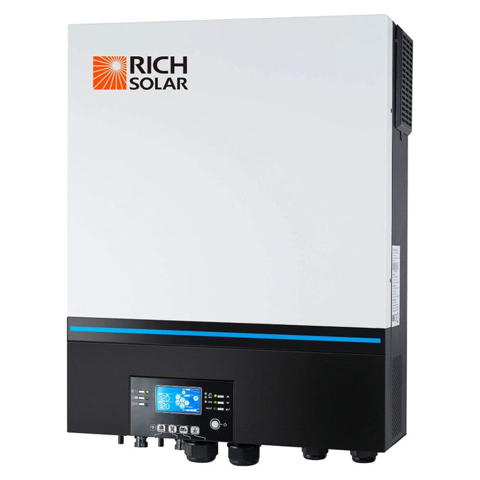 Rich Solar 2000W 48V Off Grid Cabin Kit 120 VAC Inverter front