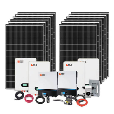 Rich Solar 4000W 48V Cabin Kit 240 VAC All Components