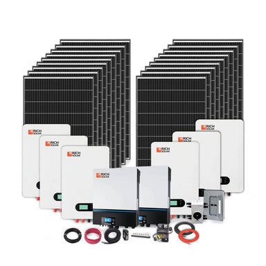 Rich Solar 6000W 48V Cabin Kit All Components