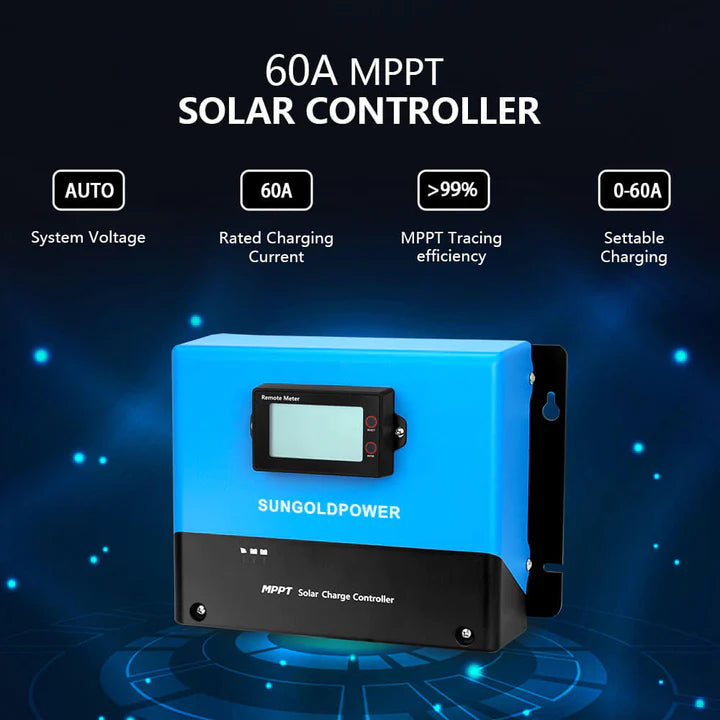 tka Solar mit Akkus 12V: LiFePO4-Akku mit 60-Watt-Solarpanel, 12 V, 60 Ah /  768 Wh, DC + USB (Solar Sets mit Batterie)