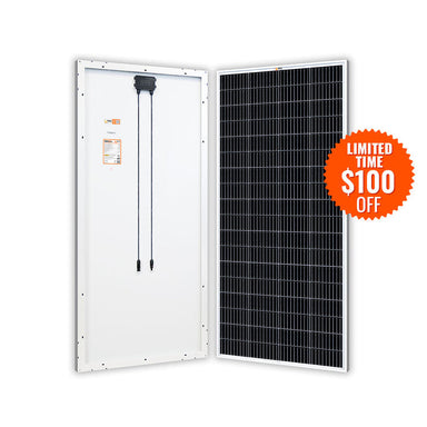 Rich Solar 200W Solar Panel front and back