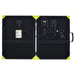 Rich Solar 200W Portable Solar Panel Briefcase back with cables