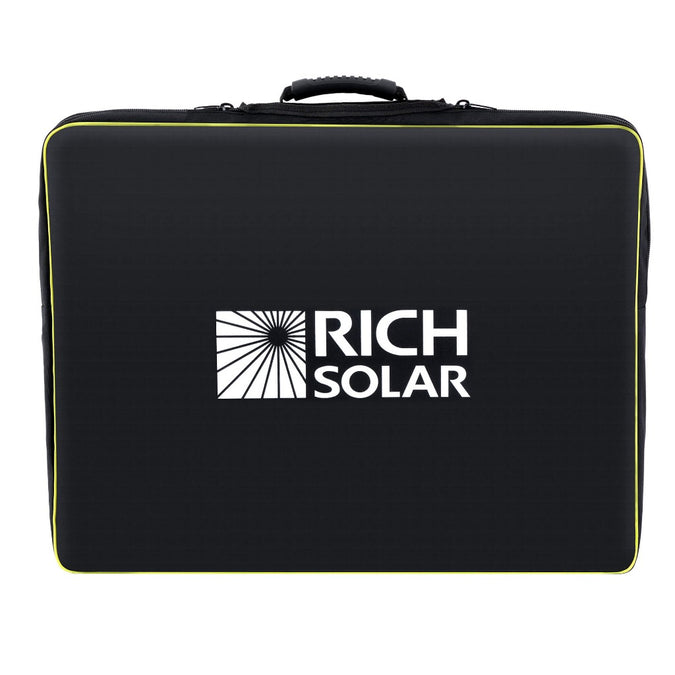 Rich Solar 100W Portable Solar Panel Briefcase in case