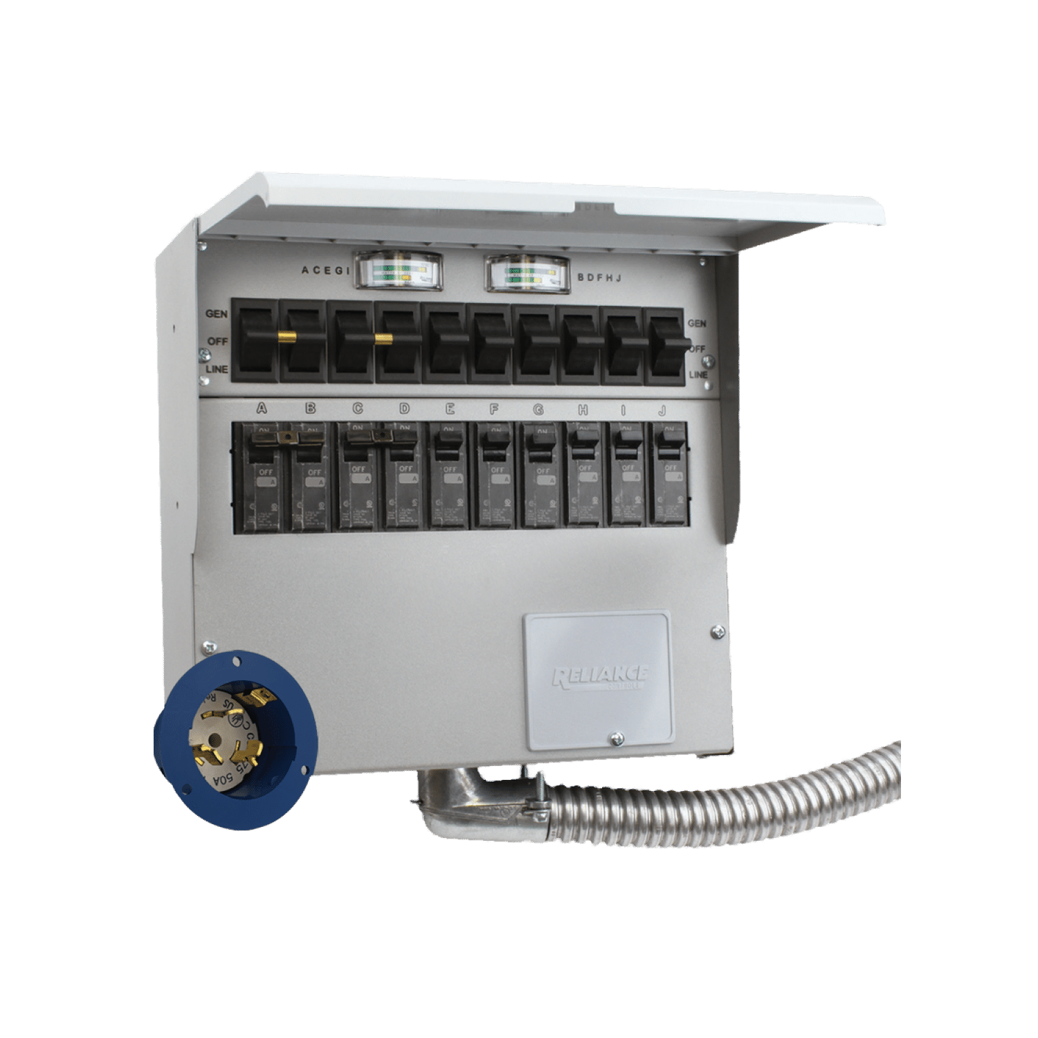 EcoFlow Transfer Switch A510A - 125/250v with 50amp(For DELTA Pro Ultra*2)