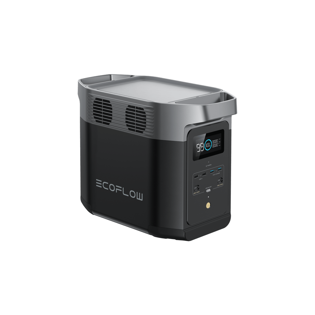 EcoFlow Portable Power Station DELTA 2 with DELTA 2 Max Extra  Battery,Expand Capacity from 1024Wh to 3072Wh, Solar Generator,1800W AC  Output for Outdoor Camping,Home Backup,Emergency,RV,off-Grid 