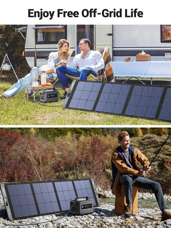 Ugreen Foldable Solar Panel for Portable Power Station (200 W)