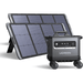 Ugreen Portable Power Station LifePO4 Battery Solar Generator 2400W 2048Wh With two solar panels