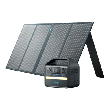 Anker Solar Generator 521(PowerHouse 256Wh with 100W Solar Panel)